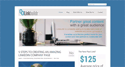 Desktop Screenshot of linkbuildr.com